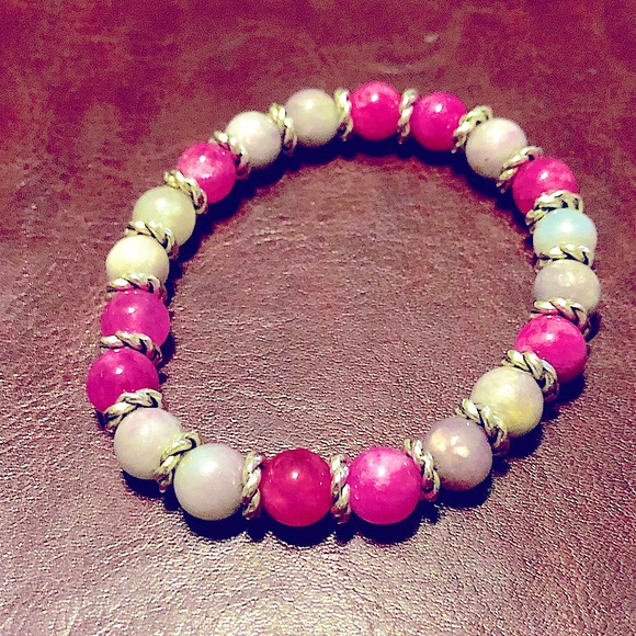 🌺 Beautiful Handmade Natural stone bracelet - Picture 4 of 6